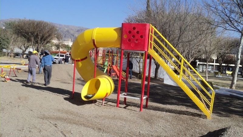 Habilitan parte de la plazoleta del B° San Agustín