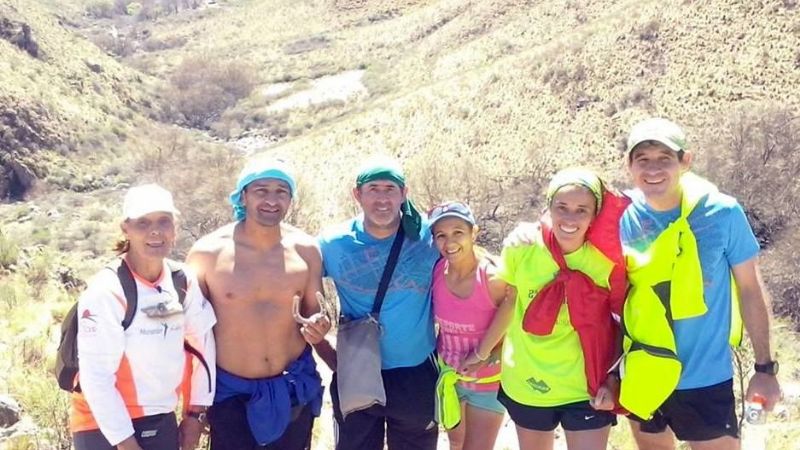 Atletas veteranos cumplieron el “Desafío El Tala-Los Ángeles”