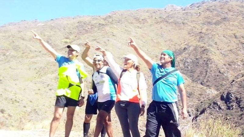 Atletas veteranos cumplieron el “Desafío El Tala-Los Ángeles”