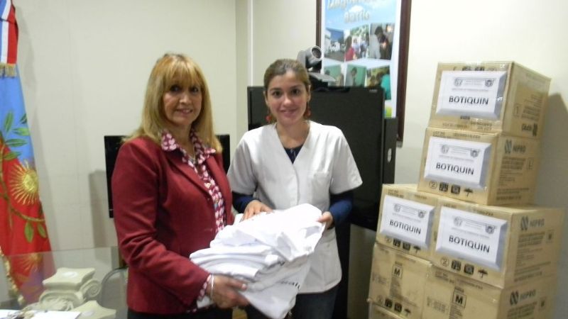 Entregaron botiquines a la Escuela de Cadetes