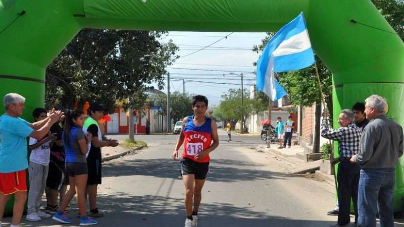 Guitián e Ibáñez en el trote; Puente y Castillo en la marcha