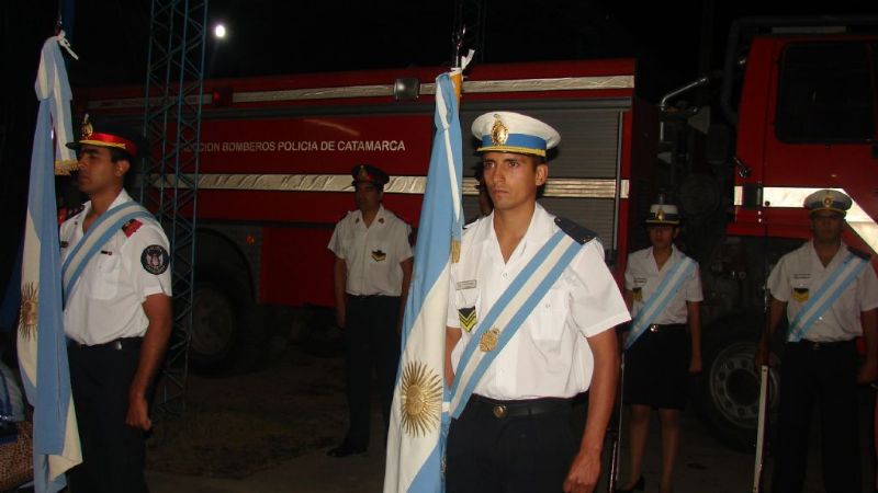 Acto por el 73° Aniversario de Bomberos
