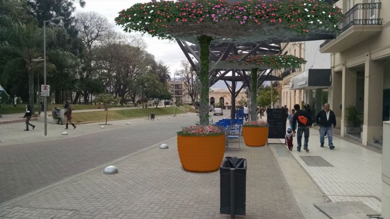 Se colocarán Santa Rita alrededor de la Plaza