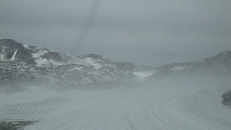 Vientos de hasta 130 km/h en la cordillera