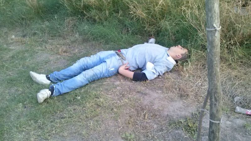 Un joven pasado de copas