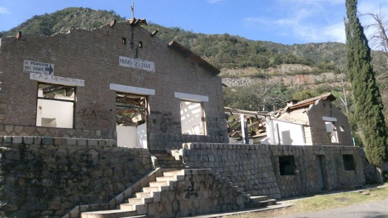 La ex residencia de Las Pirquitas, en ruinas