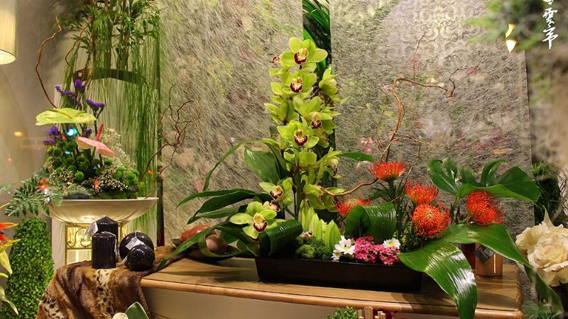 Taller de arte floral en el Museo Folklórico