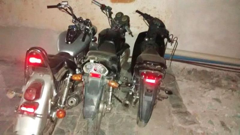 Secuestran tres motocicletas en La Paz