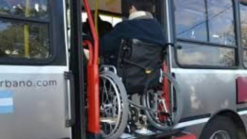 Incorporarán al servicio de transporte, un colectivo adaptado