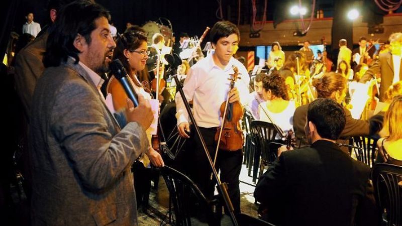 Brillante presentación de la Orquesta Nacional Juvenil del Bicentenario