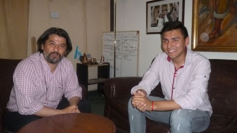 Alumno catamarqueño en el Parlamento Juvenil del Mercosur