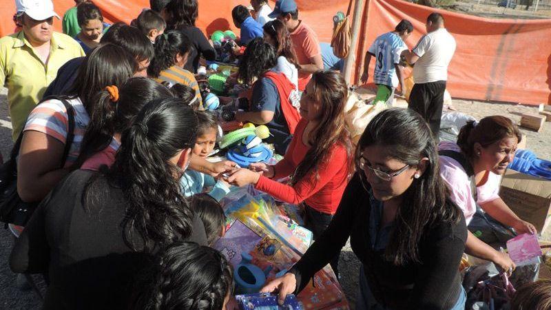 Más de 5000 niños festejaron su día en Santa María