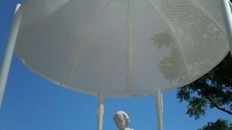 Reinauguran la plazoleta “El Ángel”