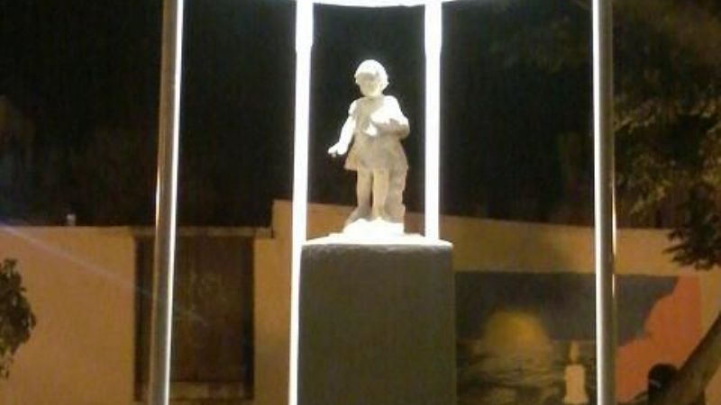 Reinauguran la plazoleta “El Ángel”