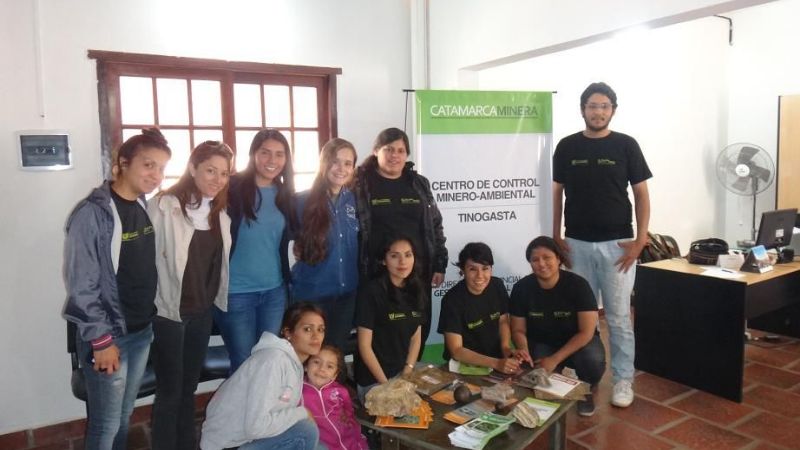 Minería incorporó nuevos becarios al Centro de Control