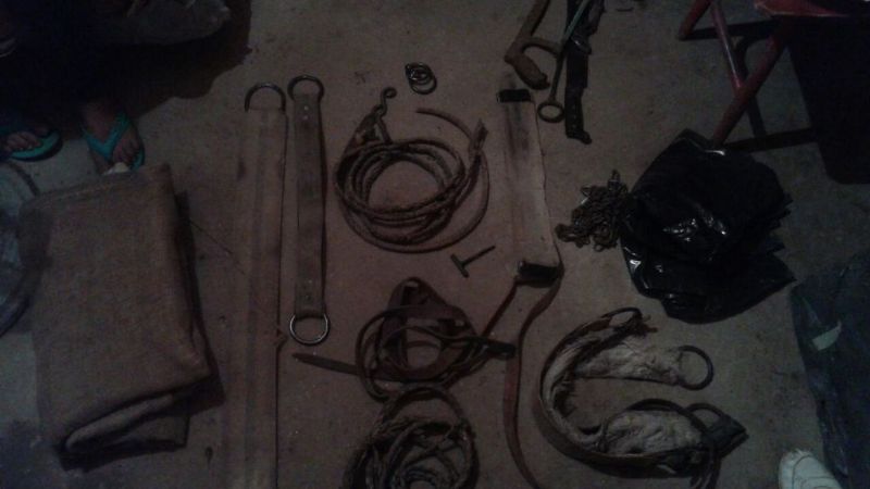 Secuestran carne vacuna, gallinas y cuchillos en Recreo