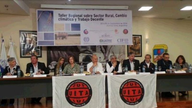 Venegas: "El cambio climático es un factor de riesgo para los trabajadores rurales de todo el mundo"