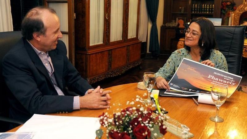 La Gobernadora recibió al Club Planeadores Catamarca