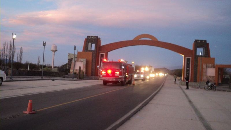 Llegó la nueva unidad de los Bomberos Voluntarios de Santa María