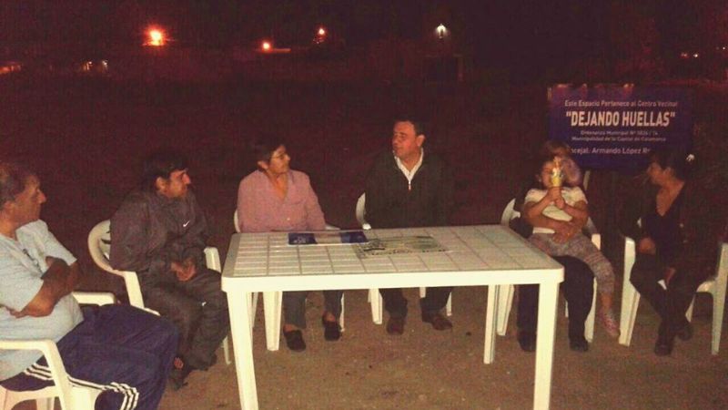 Terreno destinado a la construcción del Centro Vecinal “Dejando Huellas”