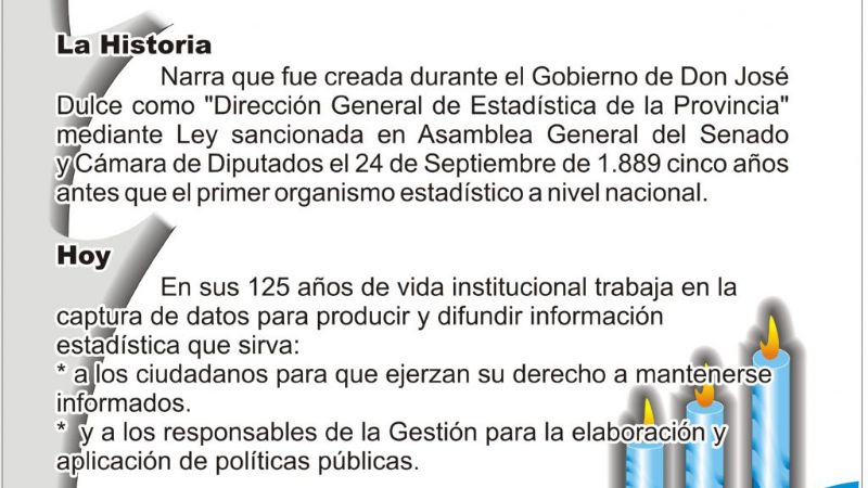 125° aniversario de la creación de la Dirección de Estadísticas y Censo de Catamarca