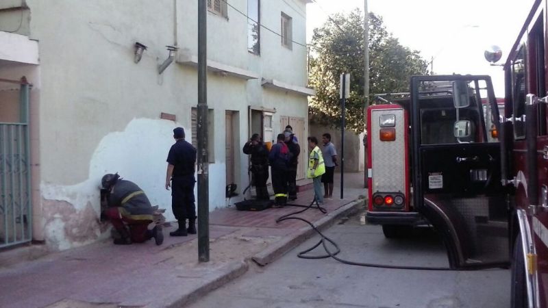 Se incendió una residencia universitaria