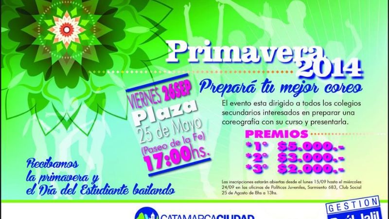 “Prepará tu mejor Coreografía”, mañana en la Plaza 25 de Mayo