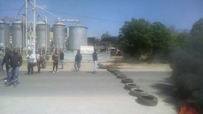 Bloqueo de planta y corte de ruta