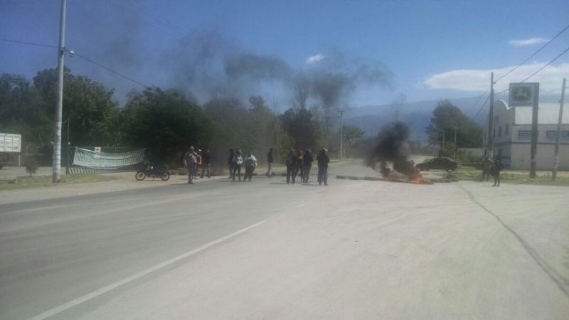 Bloqueo de planta y corte de ruta