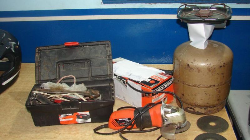 Recuperan elementos robados