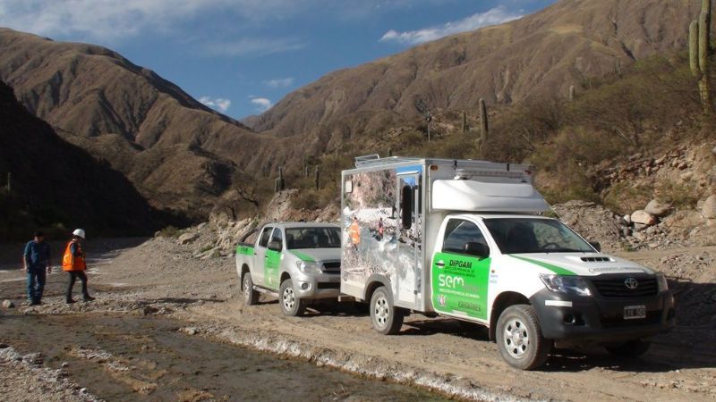 Controles ambientales mineros en Andalgalá