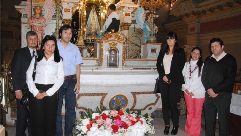 Homenaje a la Virgen del Valle, patrona del turismo