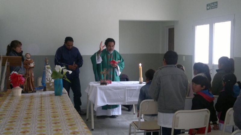 Actividad pastoral en comunidades alejadas de Aconquija, Andalgalá