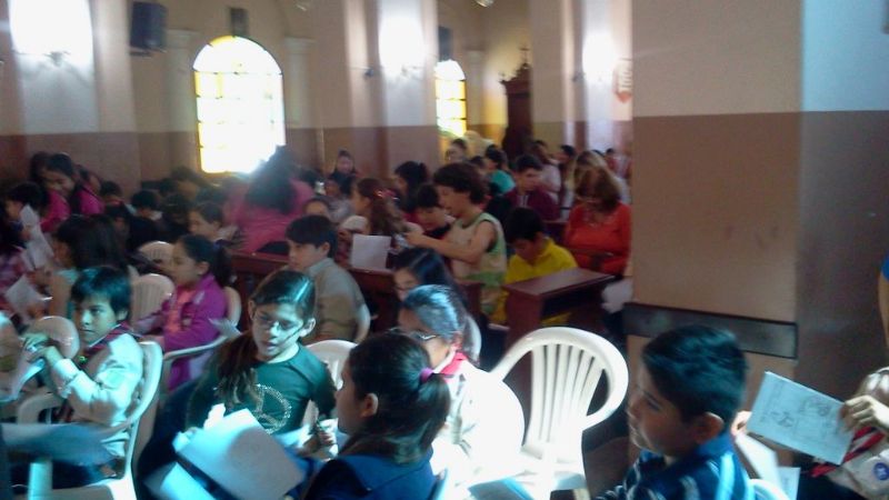 La parroquia San Roque cerró el Mes de la Biblia con ejercicios de lectio divina