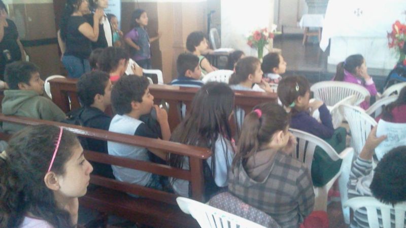 La parroquia San Roque cerró el Mes de la Biblia con ejercicios de lectio divina