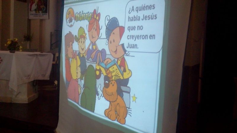 La parroquia San Roque cerró el Mes de la Biblia con ejercicios de lectio divina