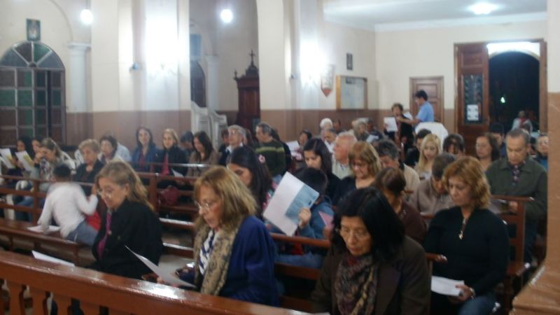 La parroquia San Roque cerró el Mes de la Biblia con ejercicios de lectio divina