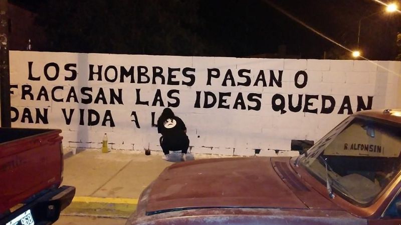 Pelea en Saujil por pintadas políticas