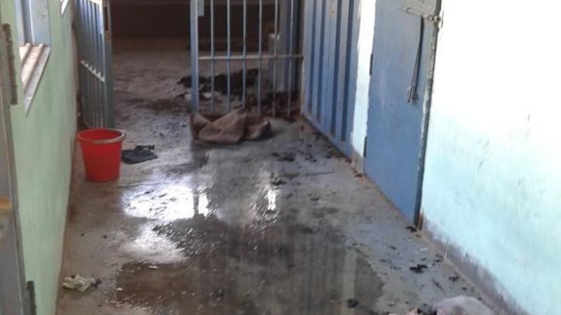 Presos pidieron su libertad incendiando la comisaría