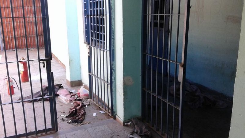 Presos pidieron su libertad incendiando la comisaría