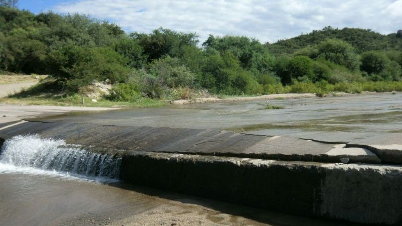 Puente entre las localidades de Santa Cruz y Huaycama