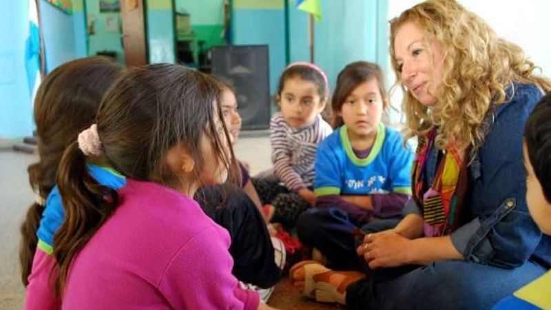 El Jardín de Parque América recibió a Alas de Colibrí