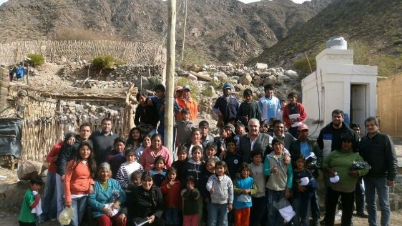 Ocho familias de Las Papas tendrán viviendas dignas