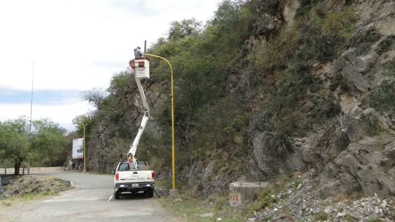 Más iluminación en el Dique Las Pirquitas
