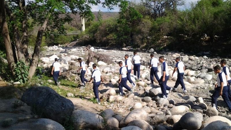 Con ayuda de baqueanos, buscan a Carolina Sal en Ambato