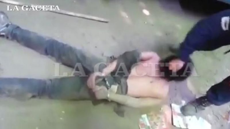 Un policía tucumano torturó a un detenido y quedó filmado
