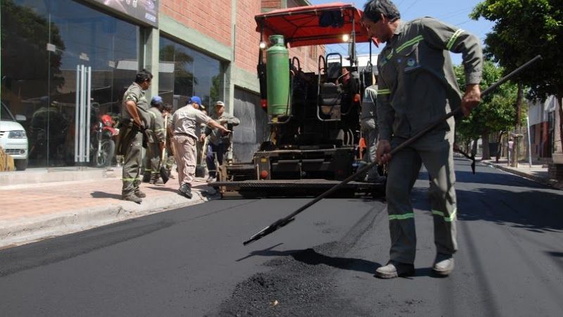 Anunciaron plan de repavimentación del casco céntrico