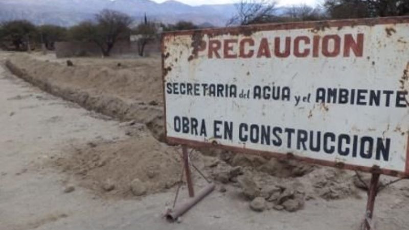 Se amplia la red cloacal en el Este de Santa María