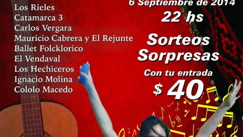Este sábado, peña solidaria “Todos por Sonia”