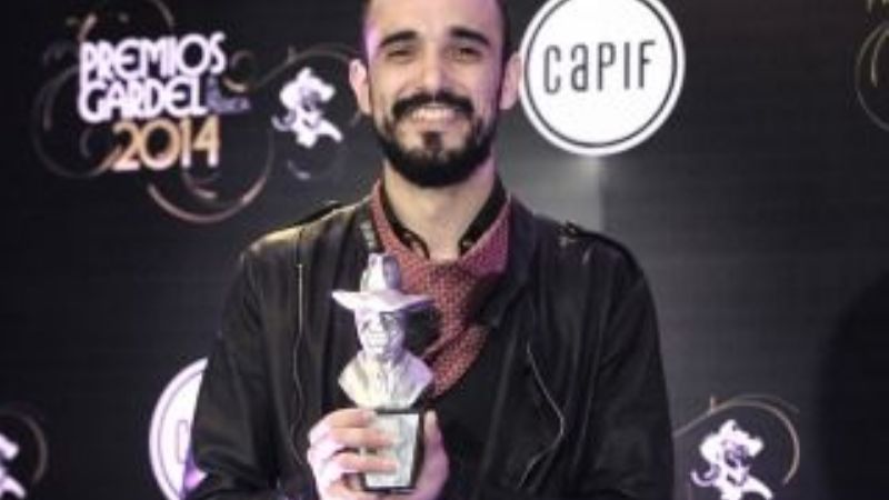 Abel Pintos ganó el Gardel de Oro
